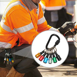 Hjemix | 1/4" sekskantet skrutrekker bits-holder nøkkelringer