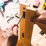 Hjemix | 1/4" sekskantet skrutrekker bits-holder nøkkelringer