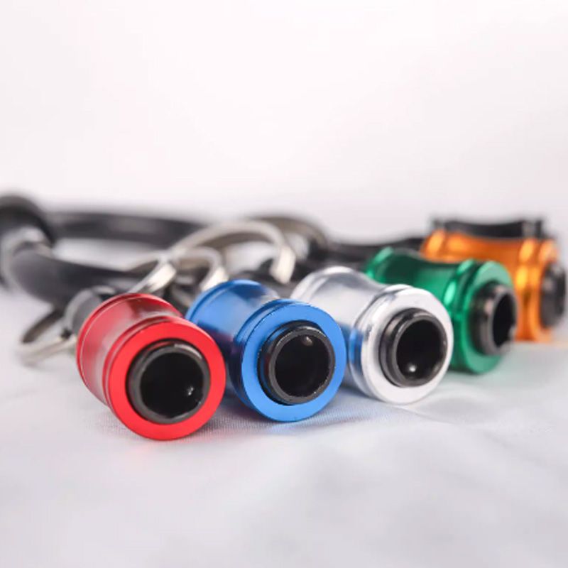 Hjemix | 1/4" sekskantet skrutrekker bits-holder nøkkelringer