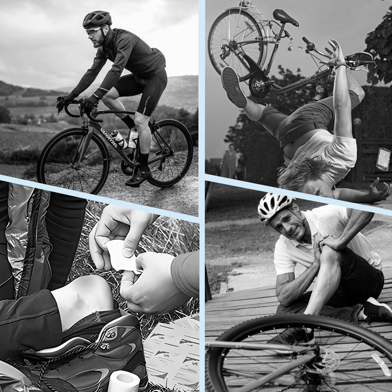 Hjemix | Utendørs bærbar dobbelt hode superlys LED sykkellykt