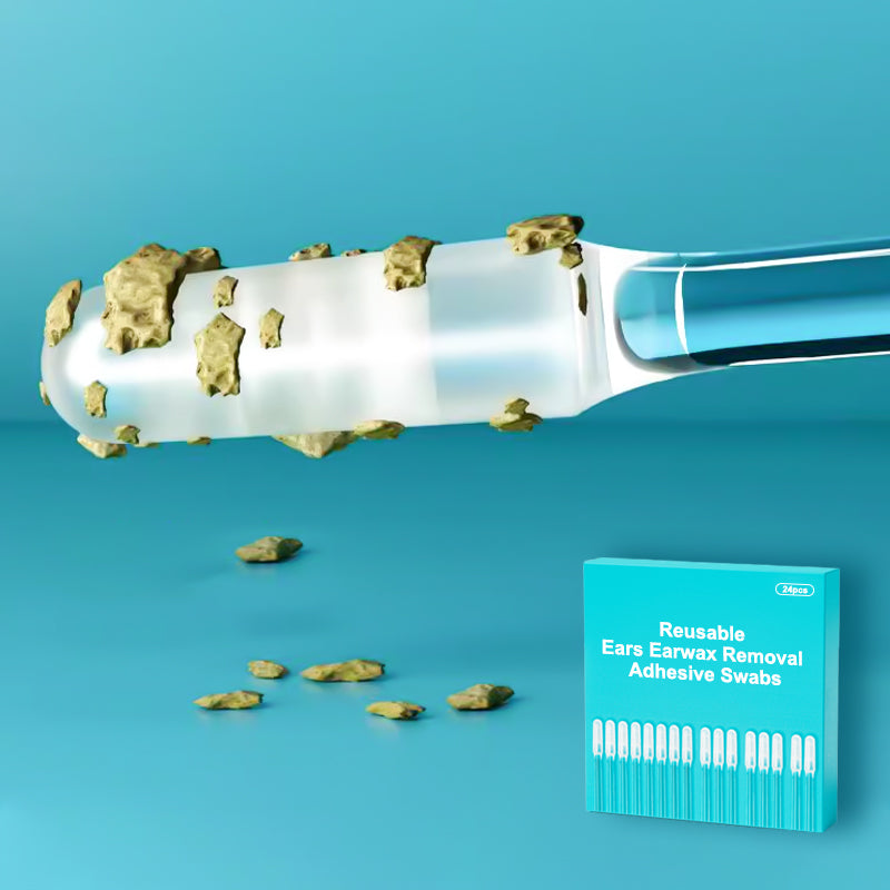 Hjemix | 🔥50% RABATT🔥 Ørevoksfjerning av selvklebende bomullspinner