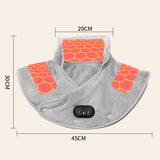 Hjemix | Elektrisk nakke- og skuldervarmepose med vibrasjon