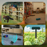 Hjemix | Solbevegelsesensor utendørs alarmer for avskrekking