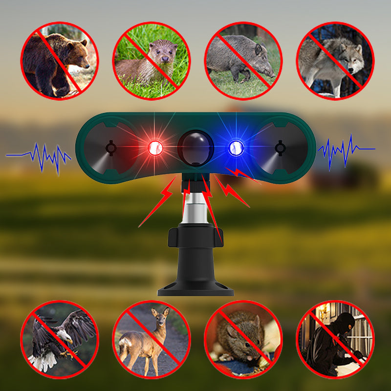 Hjemix | Solbevegelsesensor utendørs alarmer for avskrekking