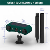 Hjemix | Solbevegelsesensor utendørs alarmer for avskrekking