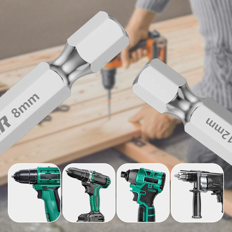 Hjemix | Eksentrisk Spiralbor Sett med Høy Styrke