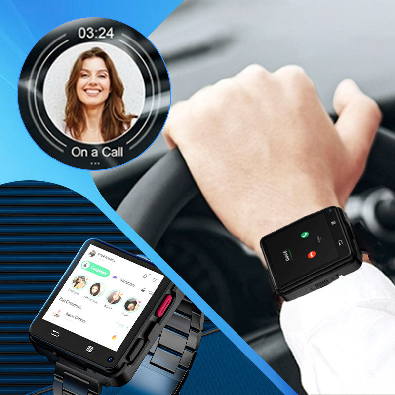 Hjemix | Fashion Sports Smart Watch med doble kameraer