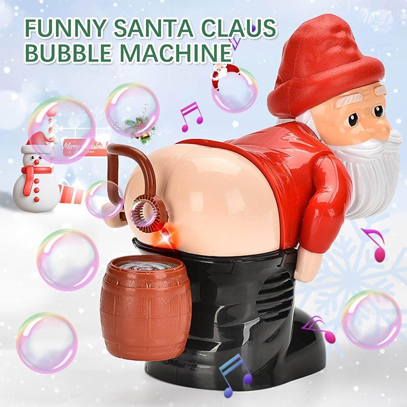 Hjemix | Morsom Santa boble blåser
