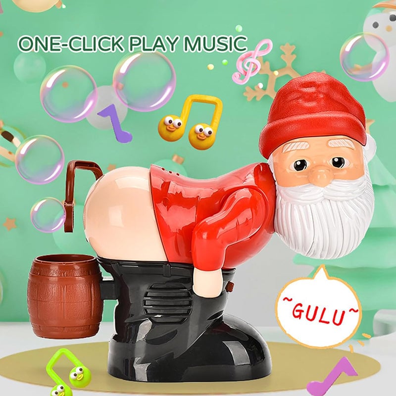 Hjemix | Morsom Santa boble blåser