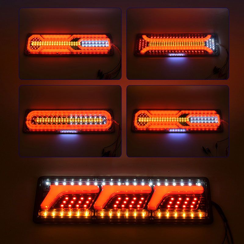 Hjemix | 2 kraftige LED-baklys for lastebiler