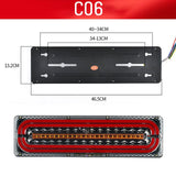Hjemix | 2 kraftige LED-baklys for lastebiler