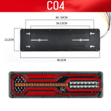 Hjemix | 2 kraftige LED-baklys for lastebiler