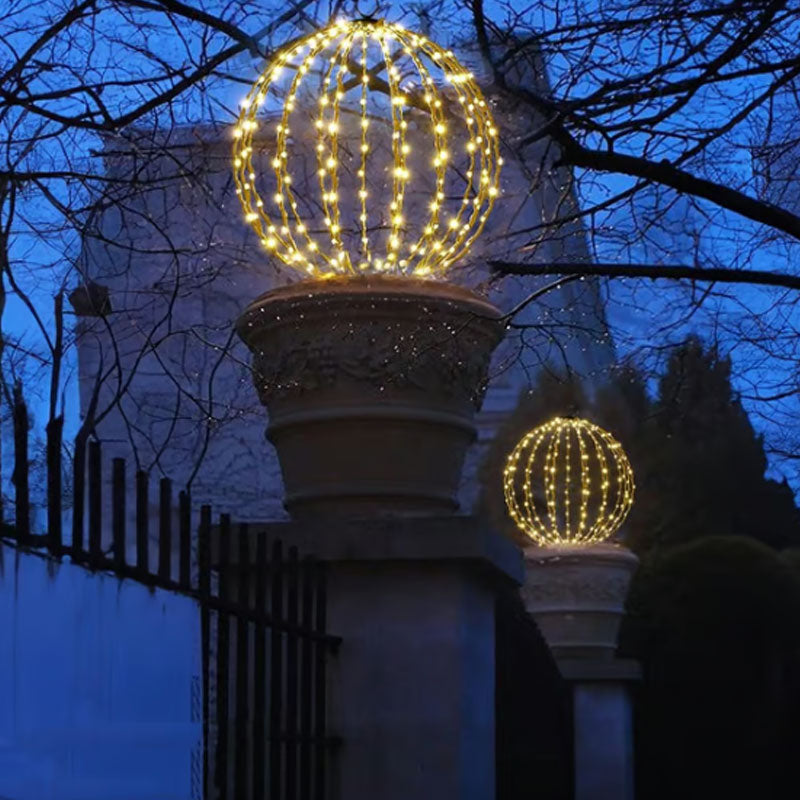 Hjemix | Hengende LED Kule Dekorasjon Lys