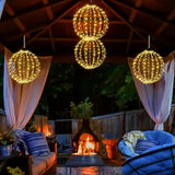 Hjemix | Hengende LED Kule Dekorasjon Lys