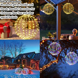 Hjemix | Hengende LED Kule Dekorasjon Lys