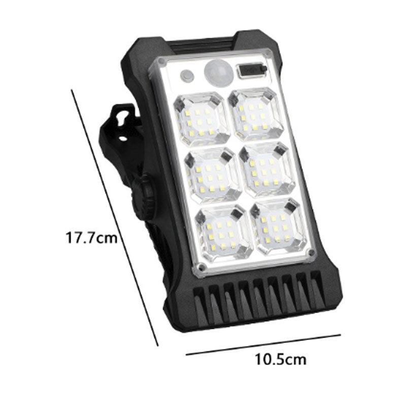 Hjemix | Solcelle Utendørs Klipslys med Bevegelsessensor