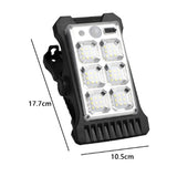 Hjemix | Solcelle Utendørs Klipslys med Bevegelsessensor