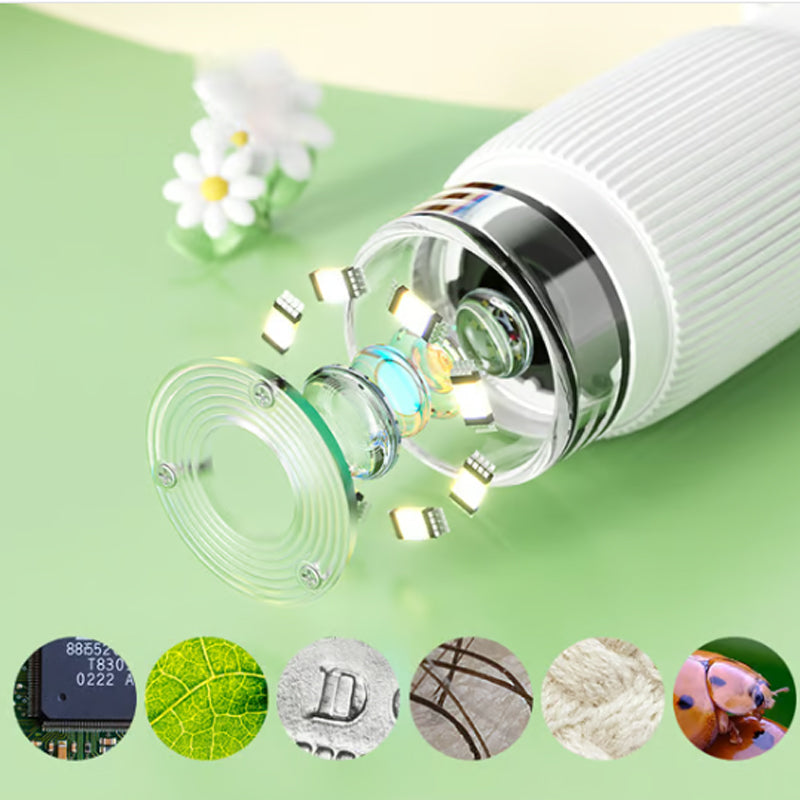 Hjemix | Digitalt mikroskop for barn🎁Beste strømpe Stuffer❤️