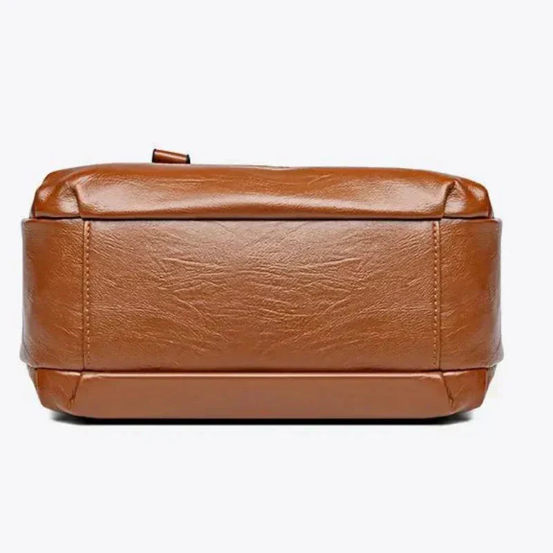 Hjemix | Retro skulderveske i flere lag med stor kapasitet