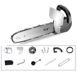 Hjemix | Vinkelsliper ombygd til elektrisk motorsag