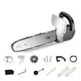 Hjemix | Vinkelsliper ombygd til elektrisk motorsag