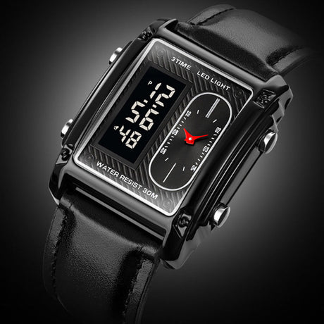 Hjemix | ⚡Tidsbegrenset Salg🔥Stilig multifunksjonell vanntett herreklokke