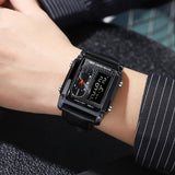 Hjemix | ⚡Tidsbegrenset Salg🔥Stilig multifunksjonell vanntett herreklokke