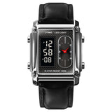 Hjemix | ⚡Tidsbegrenset Salg🔥Stilig multifunksjonell vanntett herreklokke