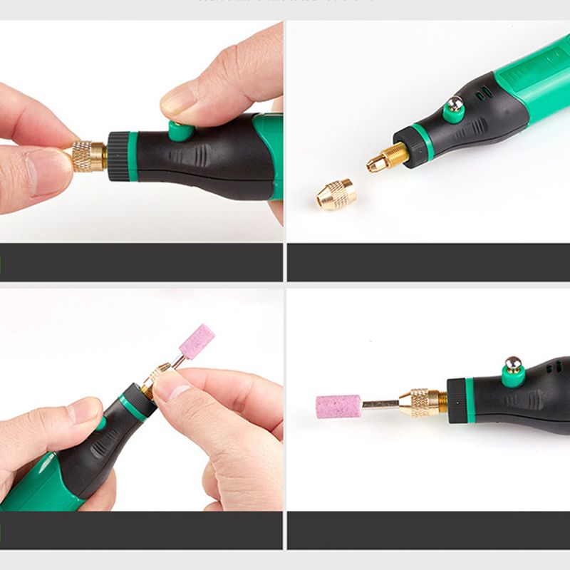 Hjemix | 🔥Pen-formet multifunksjonelt minislipverktøy med 15000 o/min høy hastighet