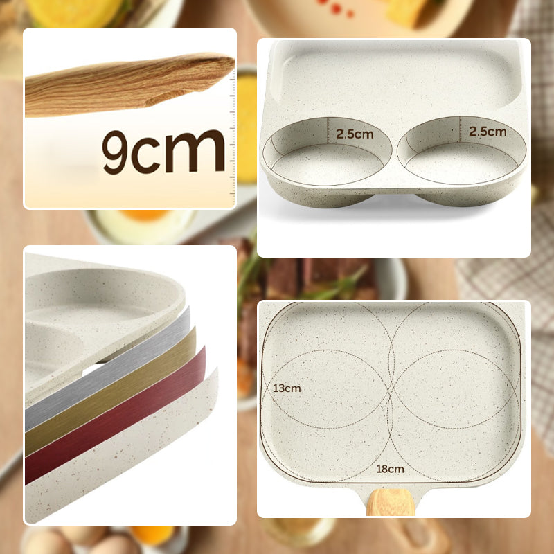 Hjemix | 3-i-1 delt non-stick panne