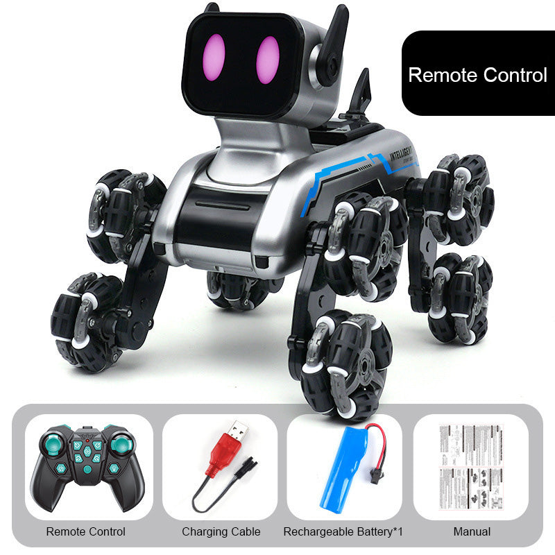 Hjemix | Gesture Sensing Stunt Robot Dog Bil Leker