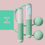 Hjemix | Batteridrevet hoppe tau med teller og vekt baller