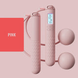 Hjemix | Batteridrevet hoppe tau med teller og vekt baller