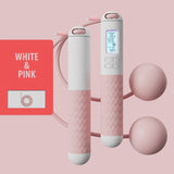 Hjemix | Batteridrevet hoppe tau med teller og vekt baller