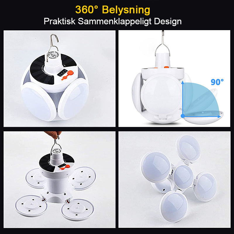 Hjemix | Sammenleggbar Sun Night Market Camping likte fotballlys