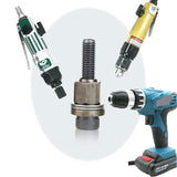 Hjemix | Sett med gjengemuttere med flatt hode og innstikknagler