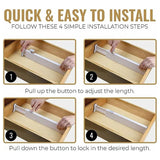 Hjemix | DIY-inndeling av kommodeskuffer