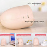 Hjemix | Peacock Prosjektorvegglampe med fjernkontroll