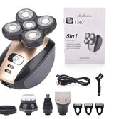 Hjemix | 🔥 5-i-1 multifunksjonell 4D elektrisk barbermaskin