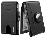 Hjemix | 🔥Pop Up aluminiumsveske Pengeklips Slim Leather Slots Kredittkortholdere RFID Blocking Bifold Minimalist Wallet