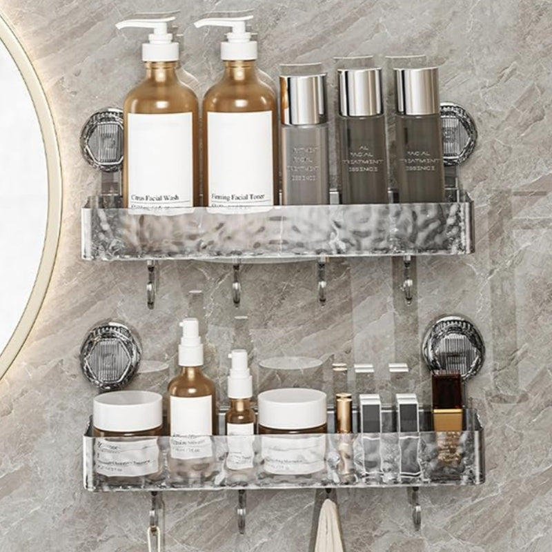 Hjemix | 🔥Vegghengt avtakbar sugekopphylle med kroker