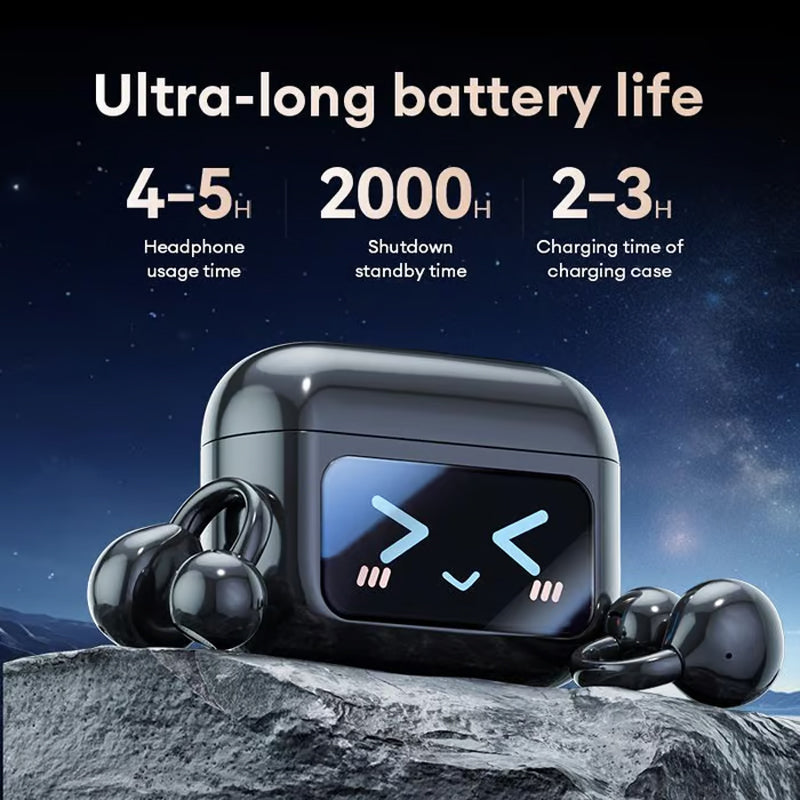 Hjemix | Bluetooth Clip On Ørepropper - Trådløs Frihet Musikk på Farten Stilfull og Praktisk