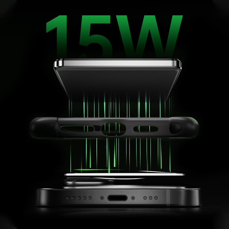 Hjemix | 💯 Magnetisk strømbank med to moduser og stativ