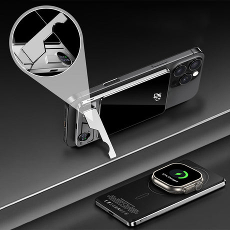 Hjemix | 💯 Magnetisk strømbank med to moduser og stativ