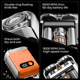 Hjemix | Men’s Portable Mini Rotary Electric Shaver