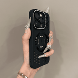 Hjemix | Sikkerhetsbeskyttelse i myk silikon med lynrask magnetisk lading Deksel for iPhone