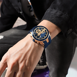 Hjemix | 💎Stilig sportsklokke med lysende display, silikonrem og vanntett design💎