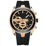 Hjemix | 💎Stilig sportsklokke med lysende display, silikonrem og vanntett design💎