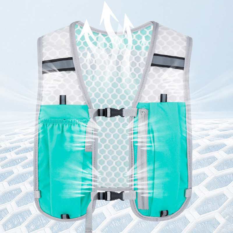 Hjemix | 🏃‍♂️Vandre- og fjellklatringsvest med telefonveske - multifunksjonell for utendørsaktiviteter