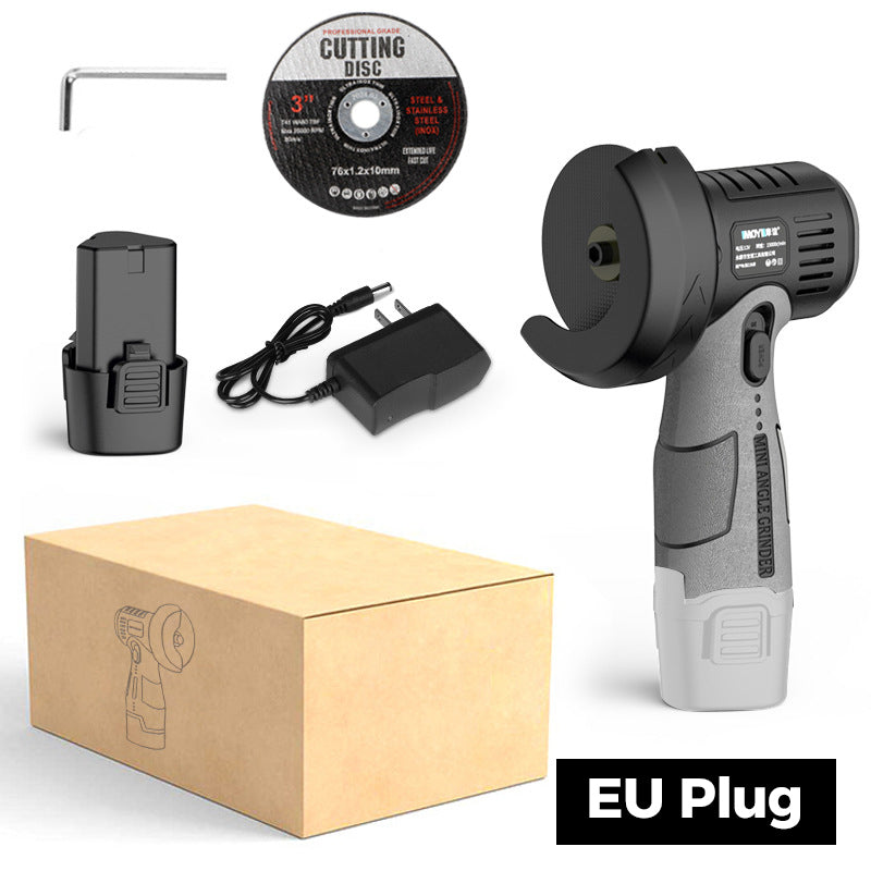 Hjemix | 12V Mini Vinkelsliper med Skjæreskive